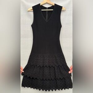 ALAÏA Black Sleeveless Knit Dress Italian size 40 (or US Small)